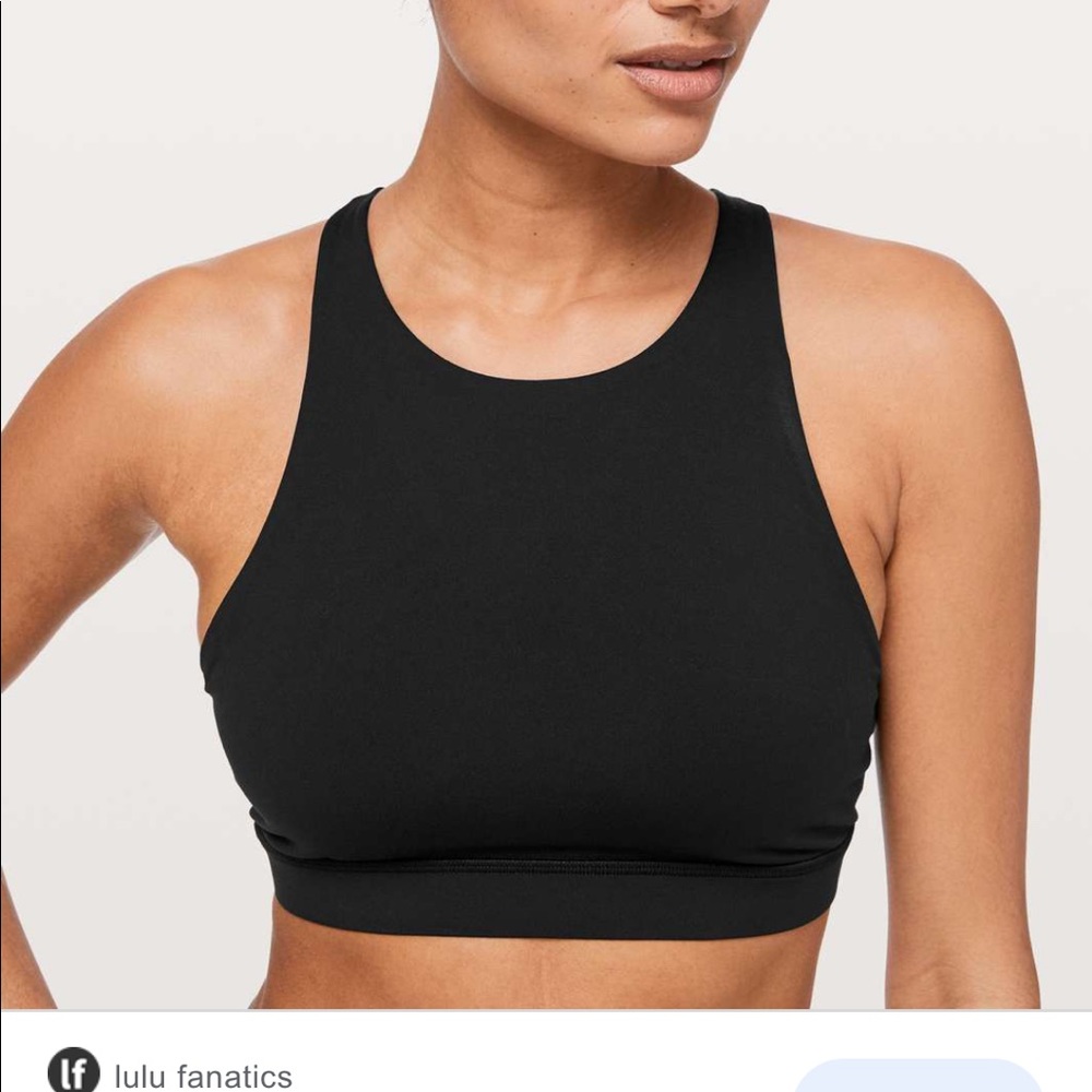 Lululemon high neck energy bra